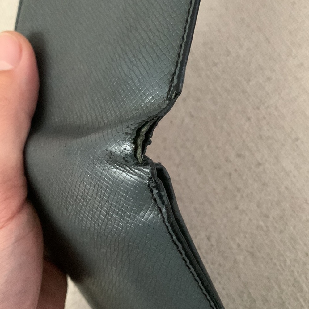 Louis‎ Vuitton Wallet Bifold Men’s One Size Dark Green Taiga Leather - Picture 13 of 13